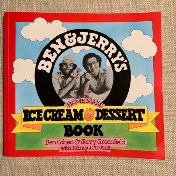 Ben & Jerry’s Homemade Ice Cream & Dessert Book - Paperback - Easy To Read - Picture 2 of 6
